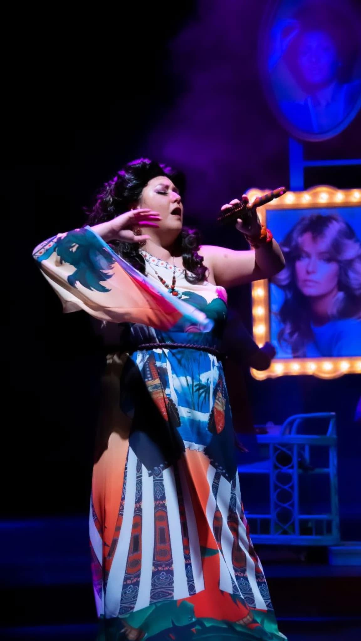 Gloria Vivica Benavides as Soyla Reyna in American Mariachi at Goodman Theatre